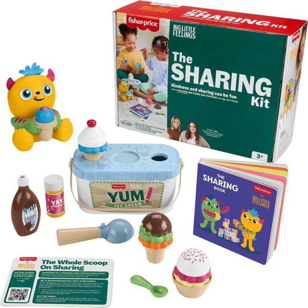 Fisher-Price Big Little Feelings The Sharing Kit / Set - Toys & Tips for Kids 3